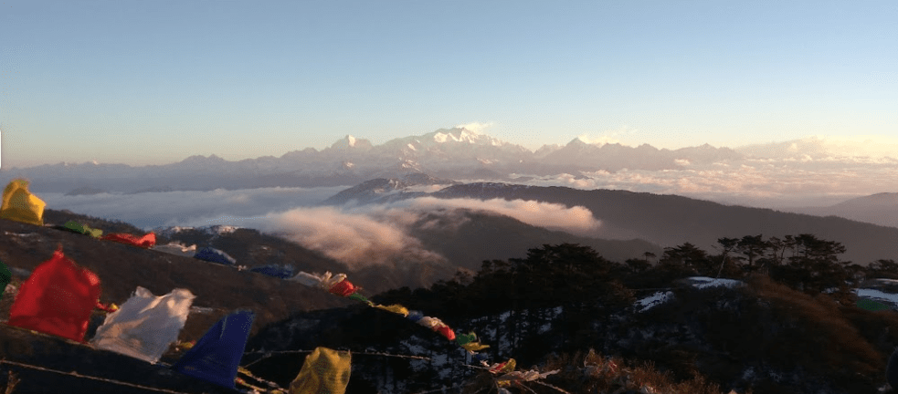 The Best moment of place- Sandakphu trek